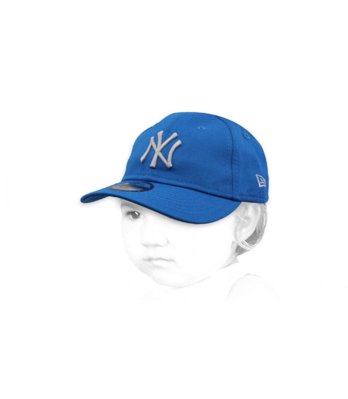 gorra bebe NY azul Infant League Ess NY cardinal gray